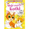 MOJE MAŁE KOTKI  (KOLOROWANKA Z NAKLEJKAMI I BROKATEM!!! )