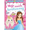 MOJE MAŁE KRÓLEWNY  KOLOROWANKA Z NAKLEJKAMI I BROKATEM!!! )