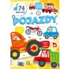 POJAZDY  (KOLOROWANKA Z NAKLEJKAMI)