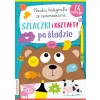 SZLACZKI, KSZTAŁTY, PO ŚLADZIE. NAUKA KALIGRAFII  ZE ZWIERZAKAMI   Z NAKLEJKAMI