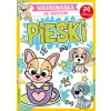 KOLOROWANKA ZE WZOREM PIESKI Z NAKLEJKAMI