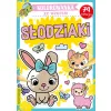 KOLOROWANKA ZE WZOREM SŁODZIAKI  Z NAKLEJKAM