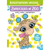 ZWIERZĘTA W ZOO KOLOROWANKI WODNE