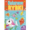 KOLOROWE RYBKI Z NAKLEJKAMI