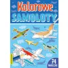 KOLOROWE SAMOLOTY  Z NAKLEJKAMI