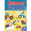 KOLOROWE KOPARKI Z NAKLEJKAMI