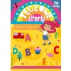 TĘCZOWE LITERKI Z NAKLEJKAMI