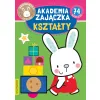 AKADEMIA ZAJĄCZKA KSZTAŁTY Z NAKLEJKAMI