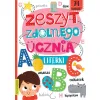 LITERKI. ZESZYT ZDALNEGO UCZNIA Z NAKLEJKAMI