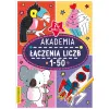 AKADEMIA ŁĄCZENIA LICZB 1-50 Z NAKLEJKAMI