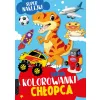 SUPER KOLOROWANKI CHŁOPCA Z NAKLEJKAMI