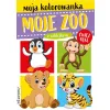 MOJA KOLOROWANKA. MOJE ZOO Z NAKLEJKAMI