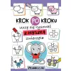 KROK PO KROKU UCZĘ SIĘ RYSOWAĆ Z MYSZKĄ -  ZWIERZAKI (WKLEJANKI)