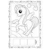 UNICORNY KOLORUJEMY I NAKLEJAMY Z NAKLEJKAMI