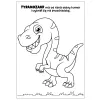 MAGICZNE KOLOROWANIE  DINOZAURY