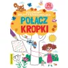 KOLOROWY ZESZYT PRZEDSZKOLAKA  POŁĄCZ KROPKI Z NAKLEJKAMI