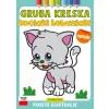 KOCIAKI ŁOBUZIAKI Z NAKLEJKAMI GRUBA KRESKA