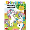KOLORUJEMY WESOŁE KUCYKI Z NAKLEJKAMI