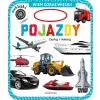 POJAZDY,  WIEM CORAZ WIĘCEJ-CZYTAJ I KOLORUJ