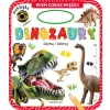 DINOZAURY ,WIEM CORAZ WIĘCEJ -CZYTAJ I KOLORUJ