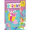 SYRENY- NAKLEJKI Z BROKATEM