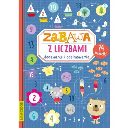 ZABAWA Z LICZBAMI -DODAWANIE I ODEJMOWANIE Z NAKLEJKAMI