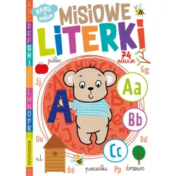 MISIOWE LITERKI- NAUKA Z MISIEM  Z NAKLEJKAMI