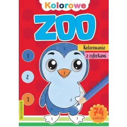 KOLOROWE ZOO Z NAKLEJKAMI