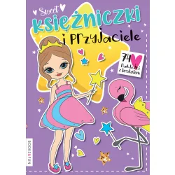 KSIĘŻNICZKI I PRZYJACIELE Z NAKLEJKAMI I BROKATEM