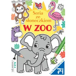 W ZOO - SERIA ZE SŁONECZKIEM Z NAKLEJKAMI