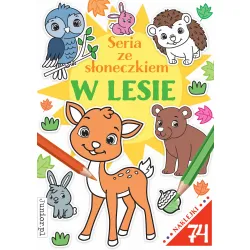W LESIE - SERIA ZE SŁONECZKIEM Z NAKLEJKAMI