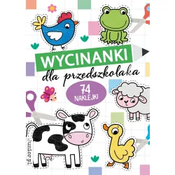 WYCINANKI DLA PRZEDSZKOLAKA Z NAKLEJKAMI