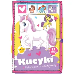 KUCYKI KOLORUJEMY I NAKLEJAMY Z NAKLEJKAMI