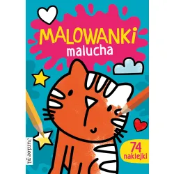 MALOWANKI MALUCHA Z NAKLEJKAMI