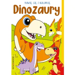 BAWIĘ SIĘ  I KOLORUJĘ  DINOZAURY