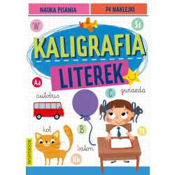 NAUKA PISANIA. KALIGRAFIA LITEREK Z NAKLEJKAMI