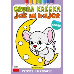 JAK W BAJCE Z NAKLEJKAMI GRUBA KRESKA