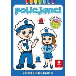 POLICJANCI Z NAKLEJKAMI  GRUBA KRESKA