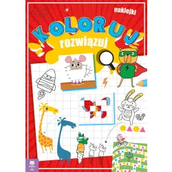 KOLORUJ  ROZWIĄZUJ