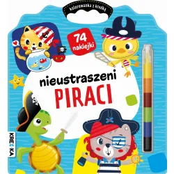 NIEUSTRASZENI PIRACI  KOLOROWANKA Z KREDKĄ