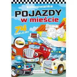 POJAZDY W MIEŚCIE - KOLOROWANKA