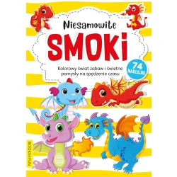 NIESAMOWITE SMOKI (Z NAKLEJKAMI) - KOLOROWY ŚWIAT ZABAW I ŚWIETNE POMYSŁY NA SPĘDZANIE CZASU
