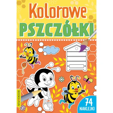 KOLOROWE PSZCZÓŁKI Z NAKLEJKAMI
