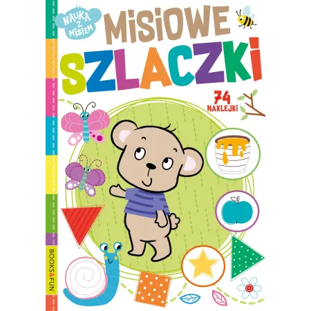 MISIOWE SZLACZKI - NAUKA Z MISIEM  Z NAKLEJKAMI