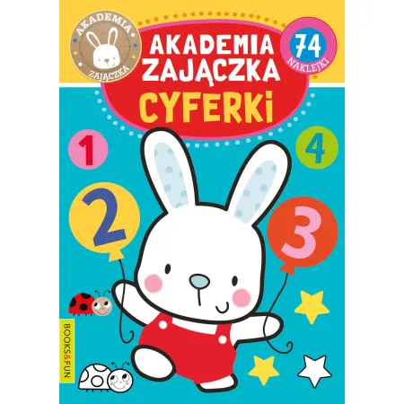 AKADEMIA ZAJĄCZKA CYFERKI Z NAKLEJKAMI