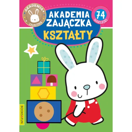 AKADEMIA ZAJĄCZKA KSZTAŁTY Z NAKLEJKAMI