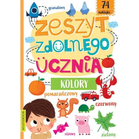 KOLORY . ZESZYT ZDALNEGO UCZNIA Z NAKLEJKAMI
