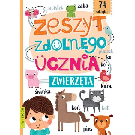 ZWIERZĘTA. ZESZYT ZDALNEGO UCZNIA Z NAKLEJKAMI