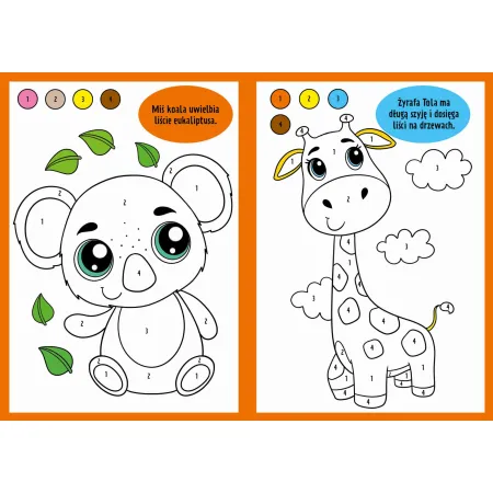 KOLOROWE ZOO Z NAKLEJKAMI