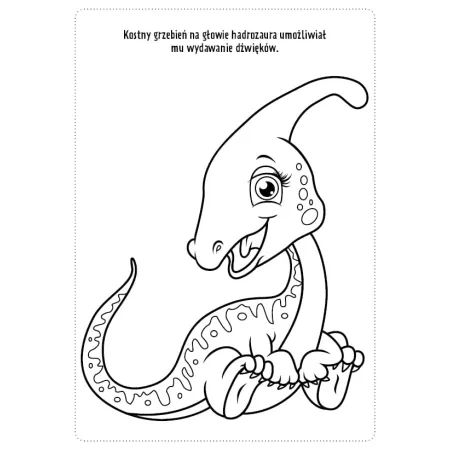 MOJA KOLOROWANKA. DINOZAURY Z NAKLEJKAMI
